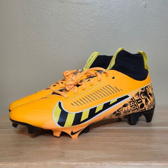 Nike Vapor Edge Pro 360 2 NRG Football Cleats Laser Orange Black FQ4026-800 10.5 - Picture 3 of 7